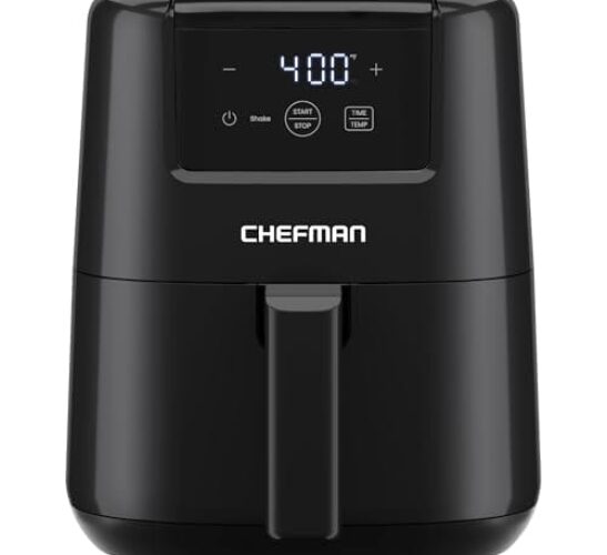 CHEFMAN 2 Qt Mini Air Fryer  Small Footprint, Huge Crunch