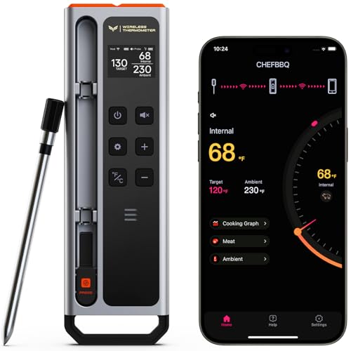 Paneceia 800FT Long‑Range Meat Thermometer