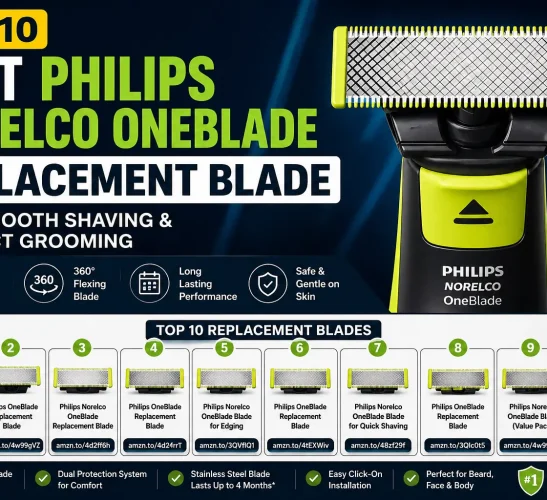 Top 10 Best Philips Norelco One blade Replacement Blade