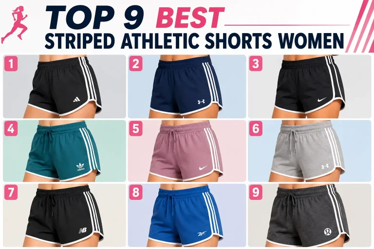 Top 9 Best Striped Athletic Shorts Women